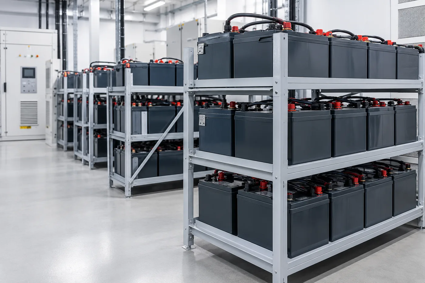 Bulk battery inventories — illustrative commercial category