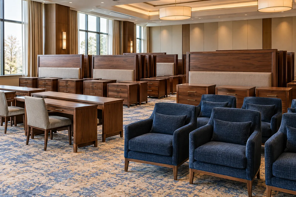 Hotel furniture — illustrative commercial category