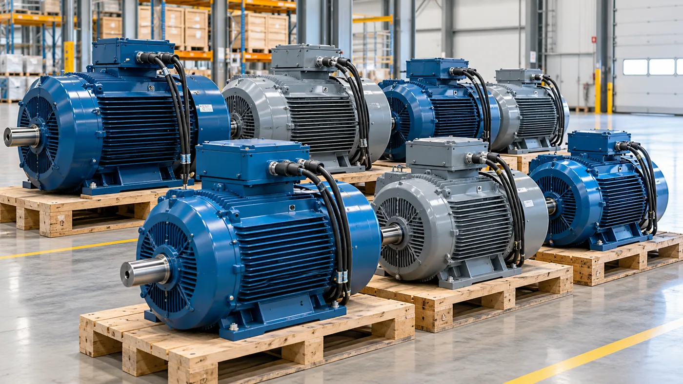 Industrial motors — illustrative commercial category